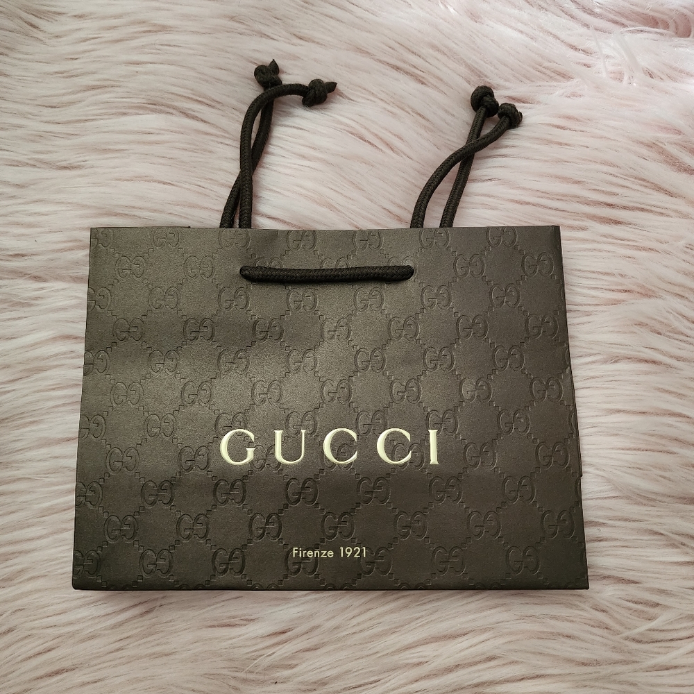 Gucci Embossed GG Paper Shopping Bag